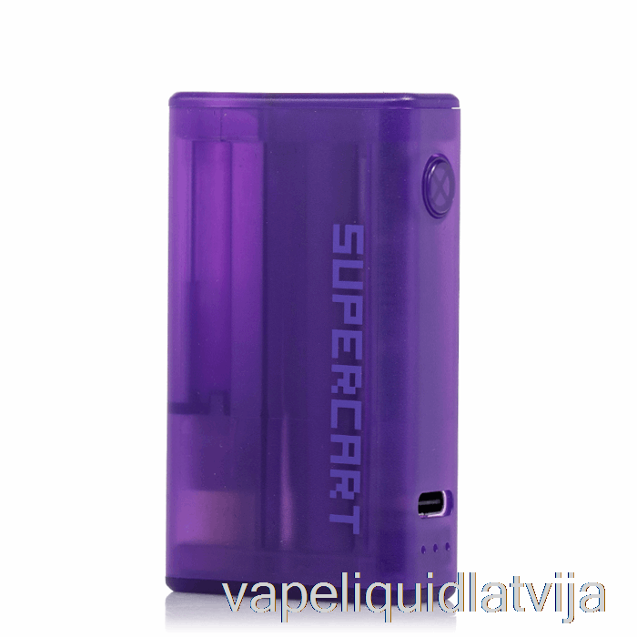 Supercart Superbox 510 Akumulators Purple Potion Vape šķidrums